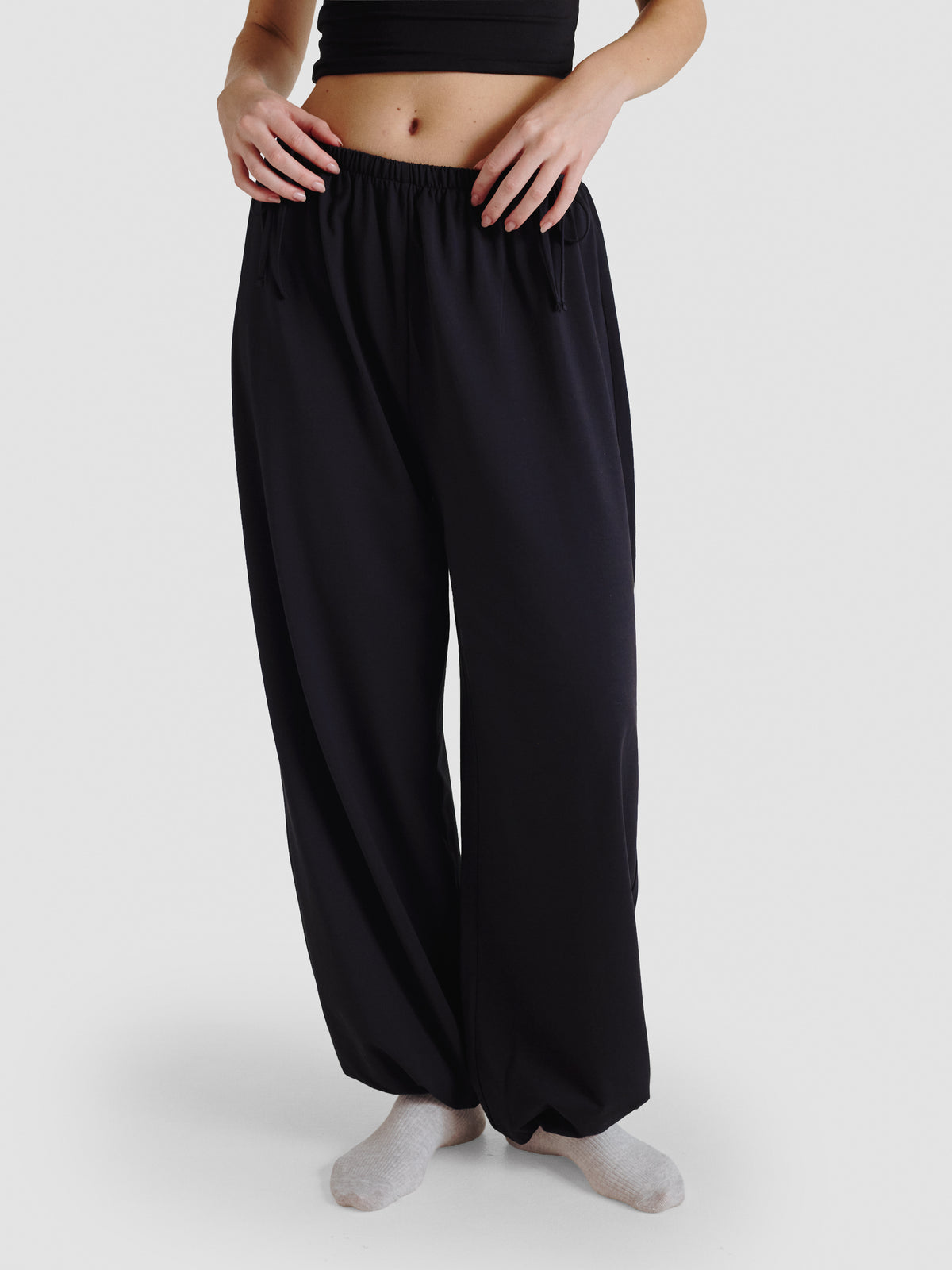 Cloud Black Pantolon